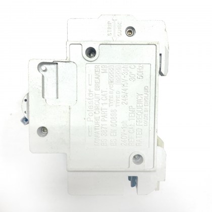 Crabtree Polestar 63C/06 C6 6A 6 Amp 3 Pole Phase MCB Circuit Breaker Type C